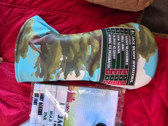 Golf Headcover and Towel