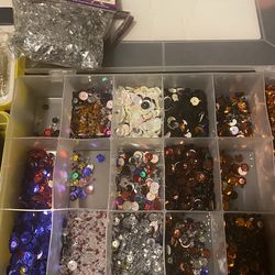 Craft set with beads