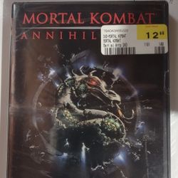 BRAND NEW MORTAL KOMBAT DVD 