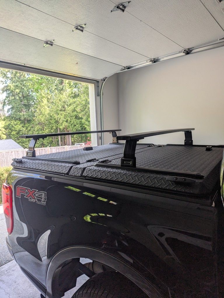 Diamondback Truck Bed Cover with Rack