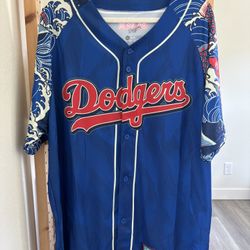 Limited Edition Los Angeles Dodgers Uniform Japanese Heritage Night 2024 Size XL