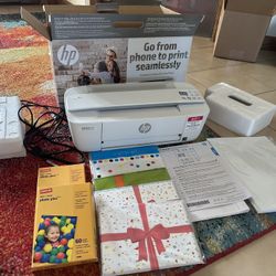 HP DESKJET 3755 Picture Printer & Paper
