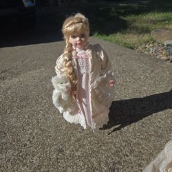 victorian collection genuine porcelain doll limited edition