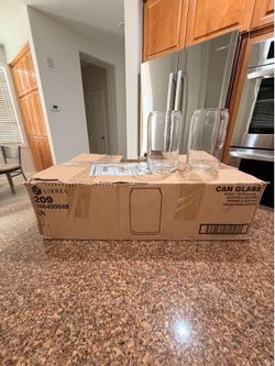 NEW Case Of 24 Libbey 16 oz. Customizable Can Glasses MSRP $89.83 West Las Vegas See My Listings Summerlin