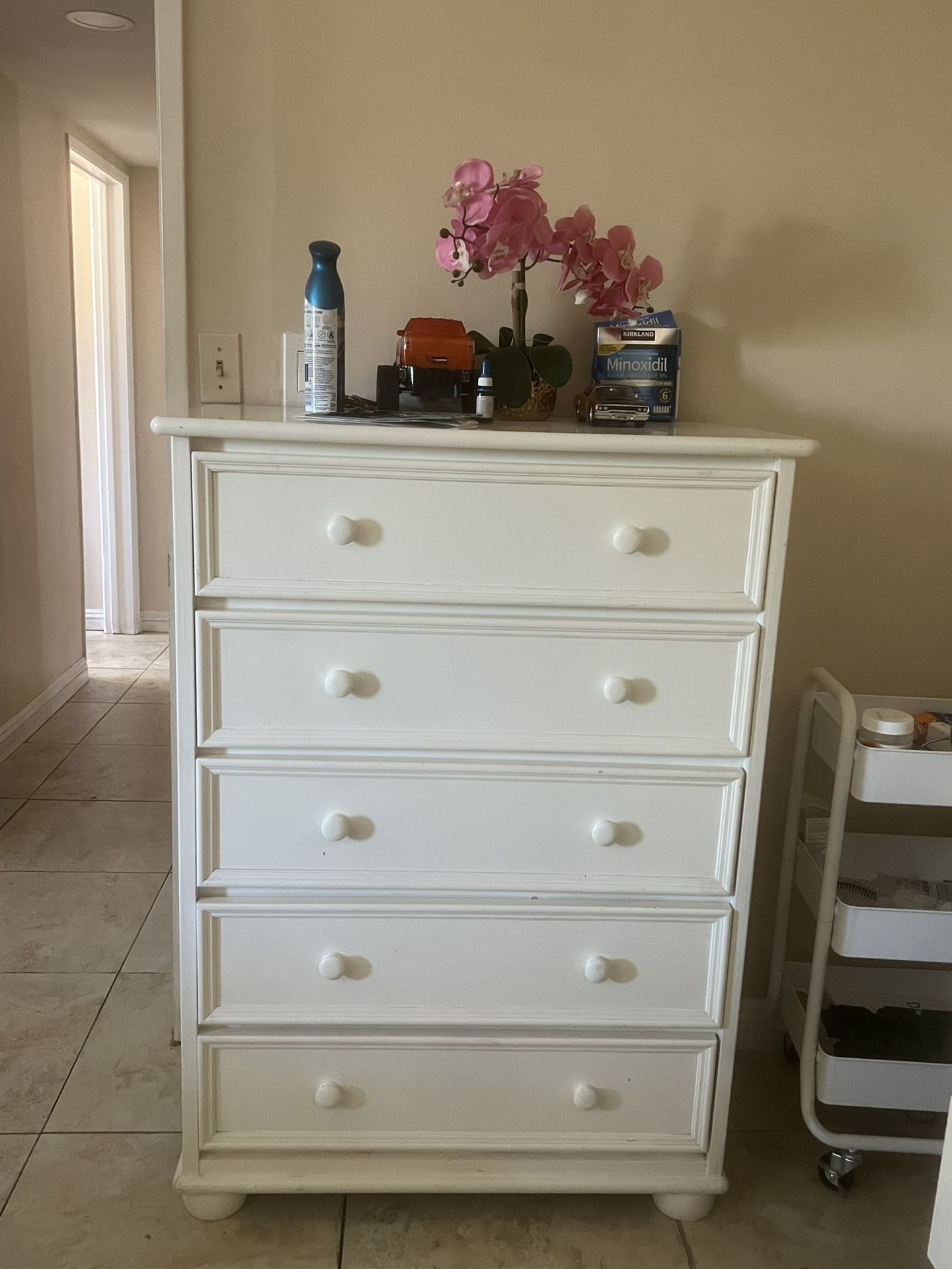 White Dresser