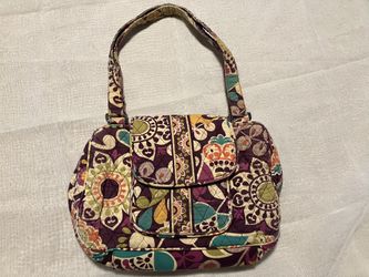Vera Bradley Edie Handbag - Plum Crazy