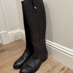 Womens Tall Leather Boot Size 7.5