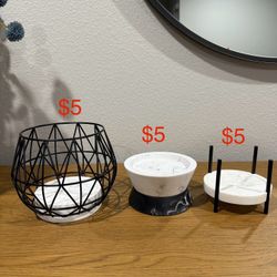 Modern Candle Holders Home Decor ($5 Each)