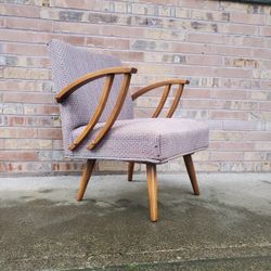Mid Century Modern Rocking Lounge Chair Vintage 
