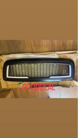 #47 Honeycomb Mesh LED DRL Front Grille 09-12 Dodge Ram 1500