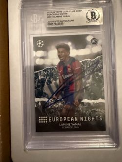 2023-24 Topps Lamine Yamal Auto