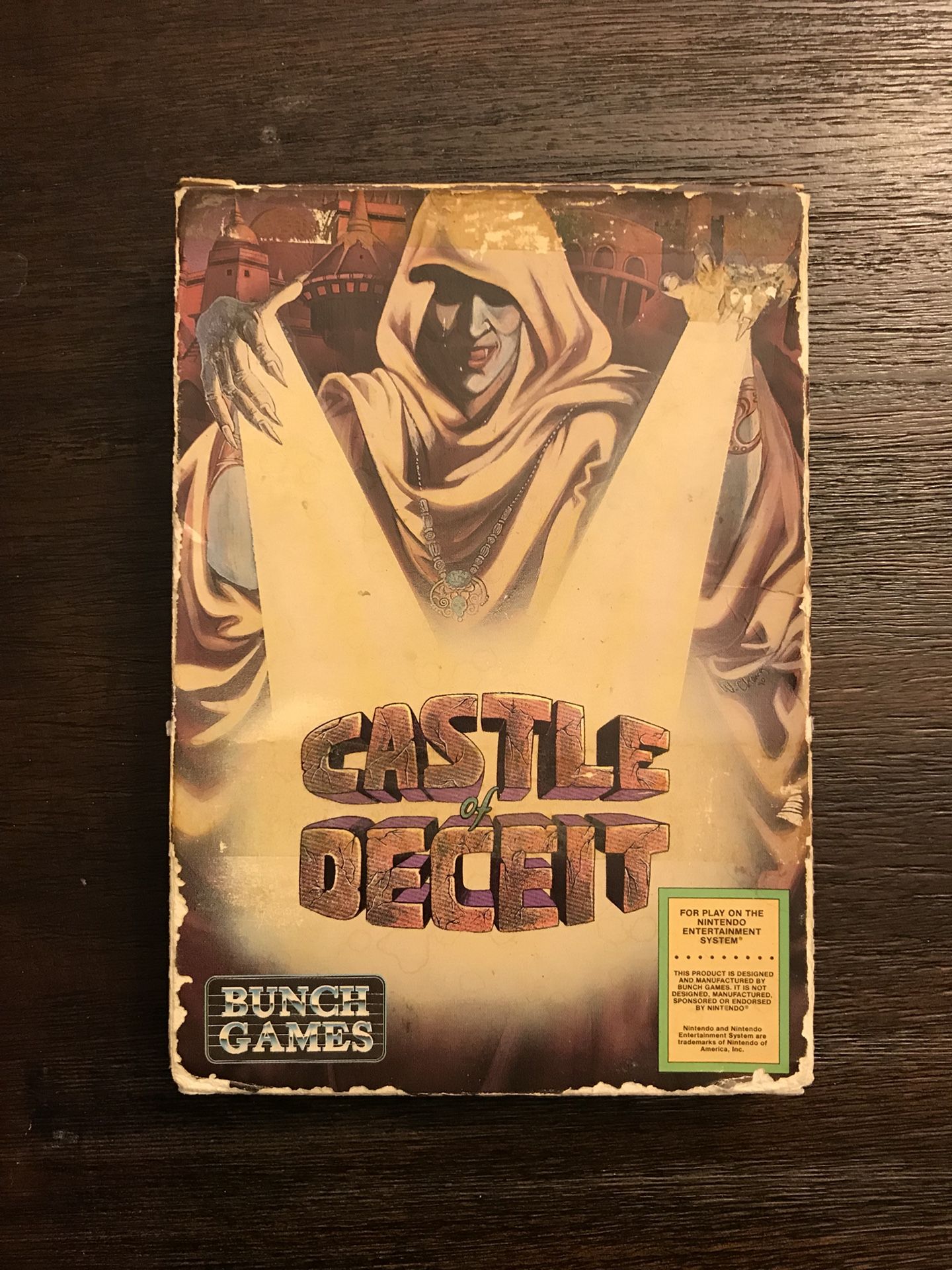 Nintendo NES Castle of Deceit CIB