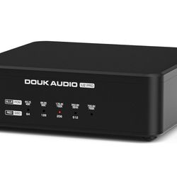 Douk Audio USB to Optical Adapter: XMOS XU316 Digital Interface | DDC Reclocker with Opt/Coax/HDMI I2S Output for Digital to Analog Converter/DAC / PS