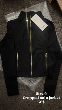 2 LULU LEMON NULU JACKETS CROPPED
