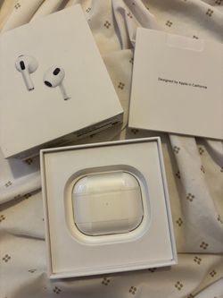 3rd gen Apple AirPods never used