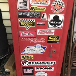 Blue point side cabinet