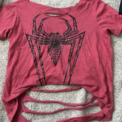 spiderman backless top