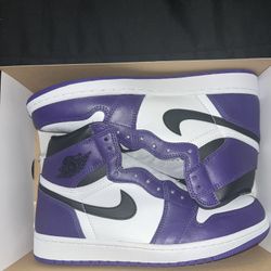 Air Jordan 1 Court Purple 