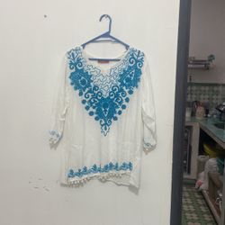 Blusa De Artesania India L O Xl 