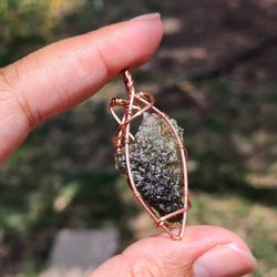 Moldavite Pendant 