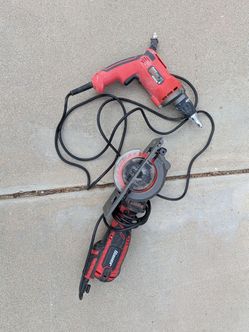 FOR SALE: Bauer Tool Bundle - Compact Circular Saw & Drywall Screwdriver