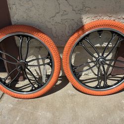OG 20” Skyway Prototype Wheels w/ New Tires & Tubes