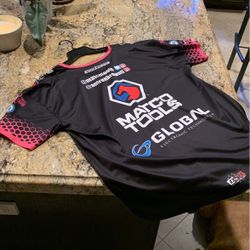 ProThings Apparel NHRA Antron Brown Signed Autograph  Womens XL