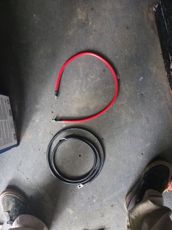 Car battery cables