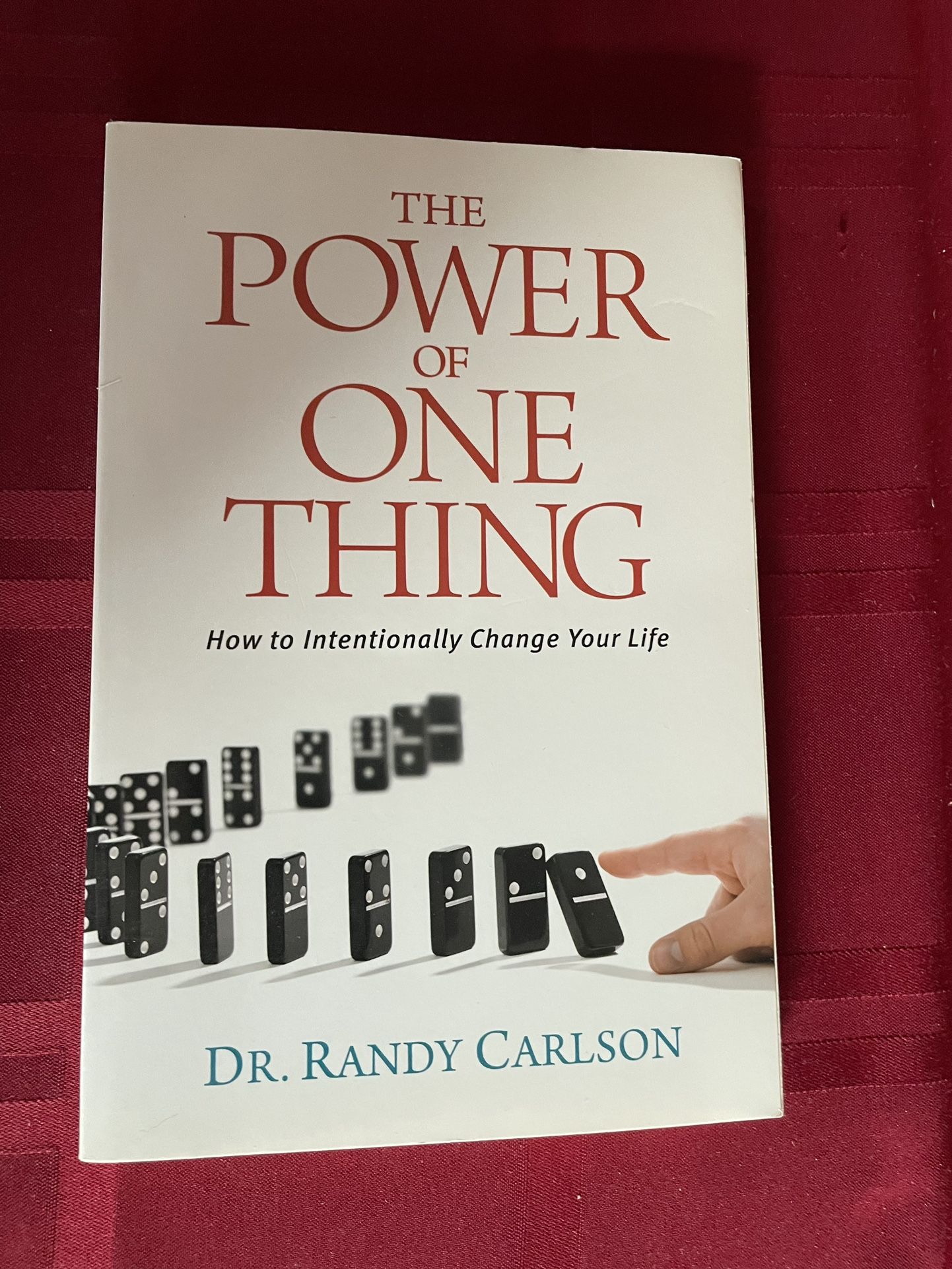 The Power Of One Thing   Randy Carlson