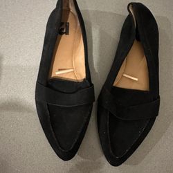 Black Flats Size 7 1/2