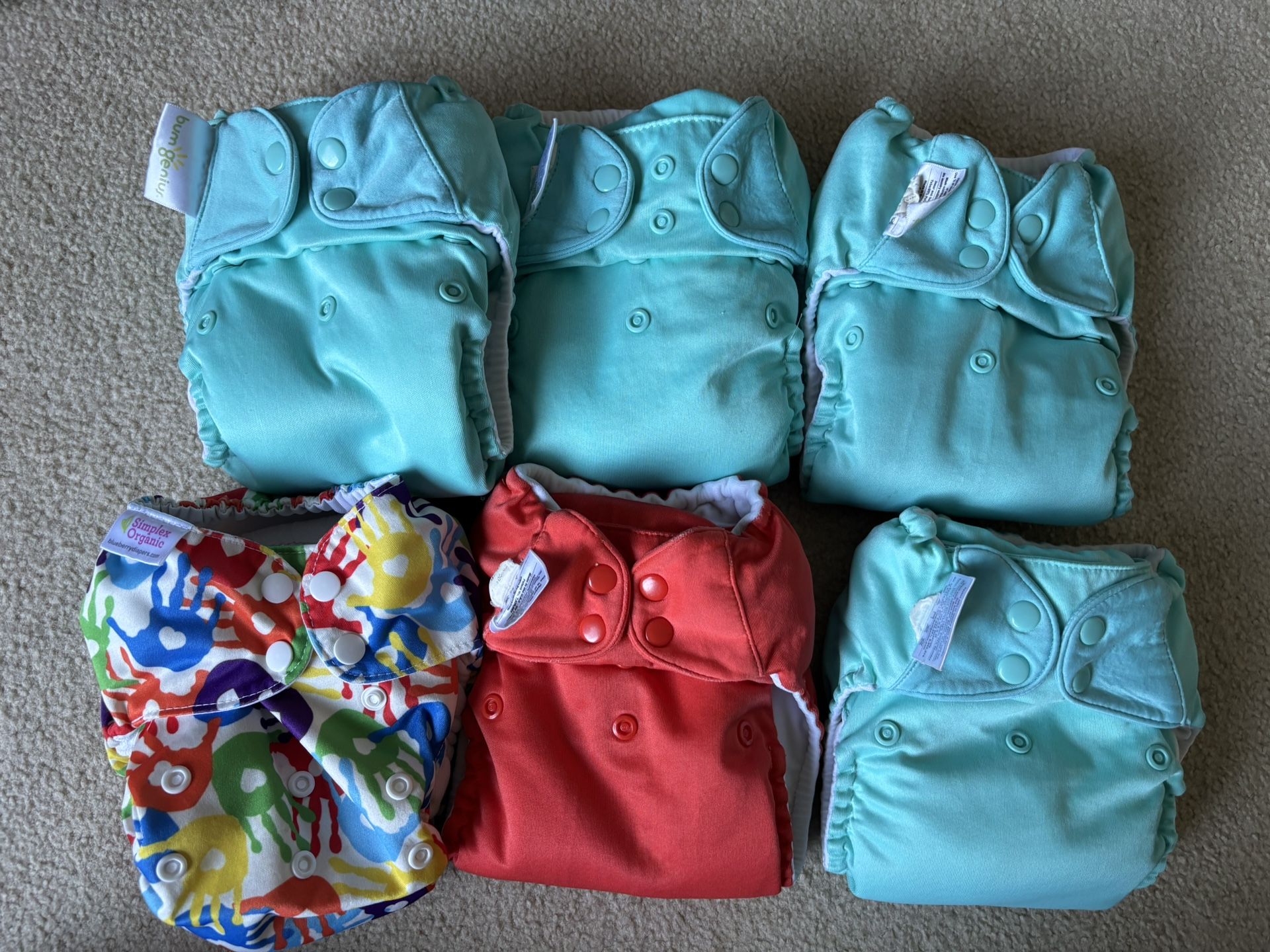 Bumgenius Pocket diapers 