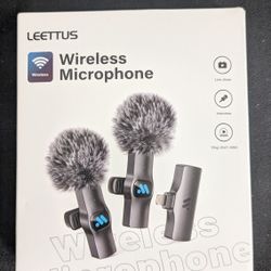 Wireless Microphone System With Lightning Charger 