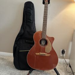 Fender Newporter acoustic-electric guitar -excellent condition.