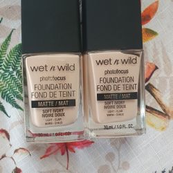 Wet n Wild Matte Foundation,  Soft Ivory 