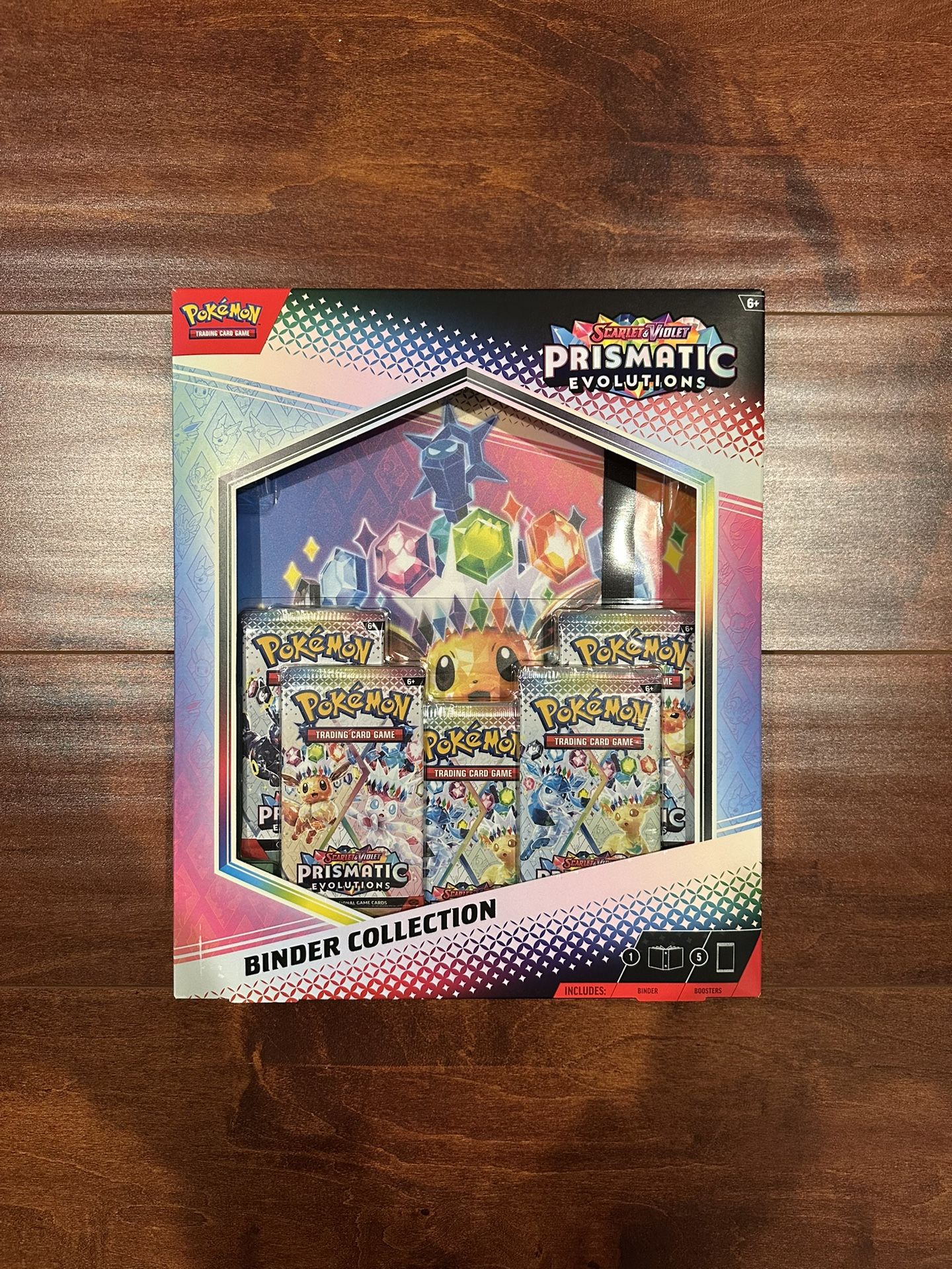 Pokemon Prismatic Evolutions Binder Collection