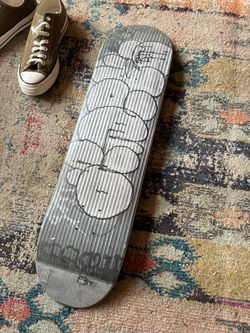 Rare Skateboard Deck with Graffiti Graphic