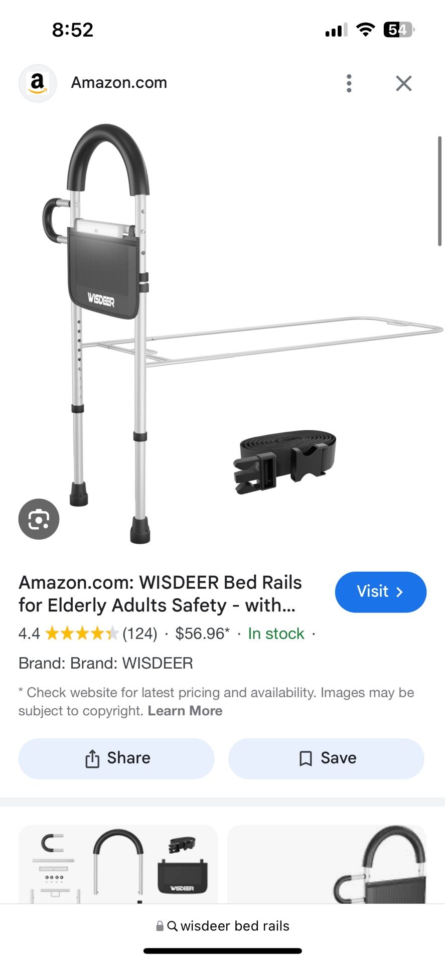 Bed Rail For Elderly Adults