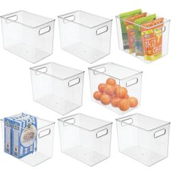 Clear Storage Bins