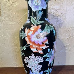 Antique Porcelain Asian Vase
