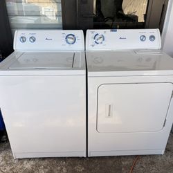 AMANA WASHER AND DRYER SET