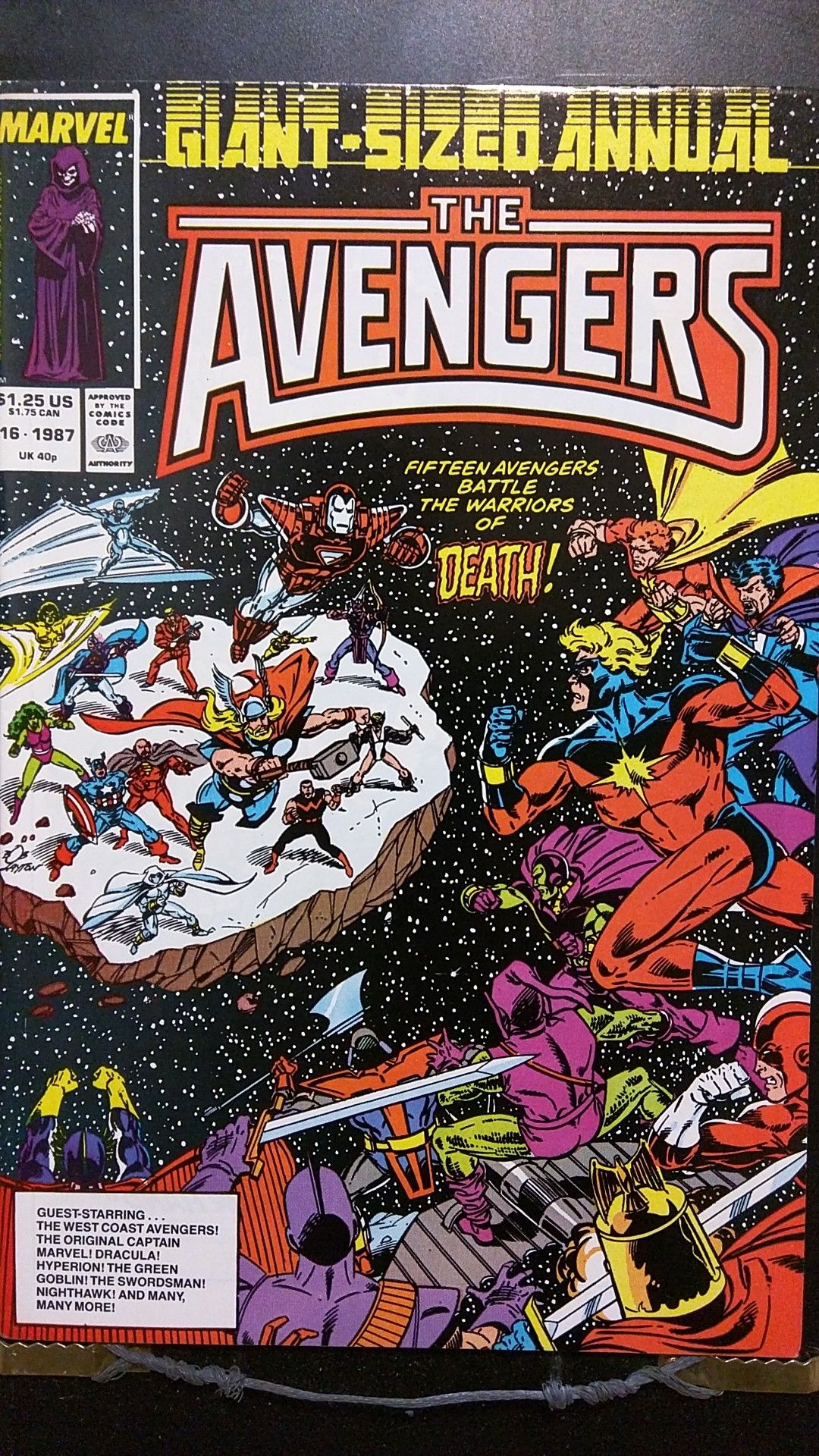 Avengers annual #16 Grandmaster appearance