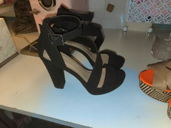 Black heels