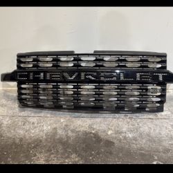 2019-2024 Silverado 1500 Custom Front Grill OEM