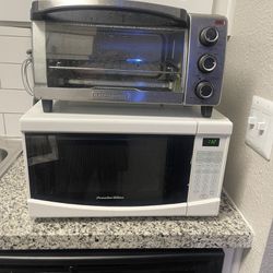 Microwave And Toaster Oven For Only $90 Both