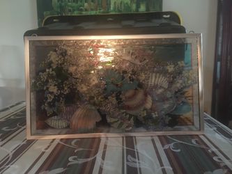 Flowers Leaded Framed