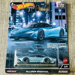 Hot Wheels Premium - Exotic Envy Series McLaren Speedtail 