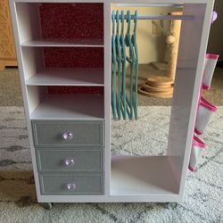 Our Generation Doll Closet And Hangers