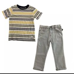 Lot Of 5 Pcs Boys  Size 4T & 5 New With Tag 