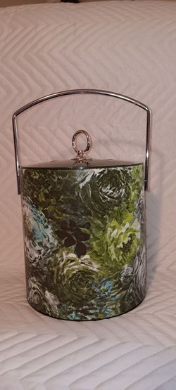 Vintage Padded Exterior Ice Bucket