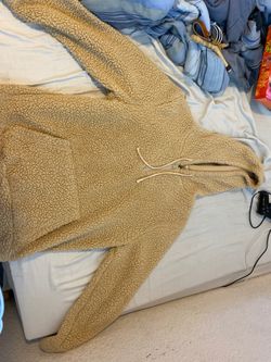 men’s sherpa hoodie